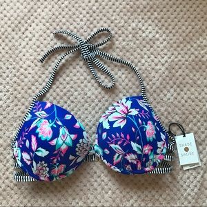 34D or can fit 32DD Underwire Bikini Top